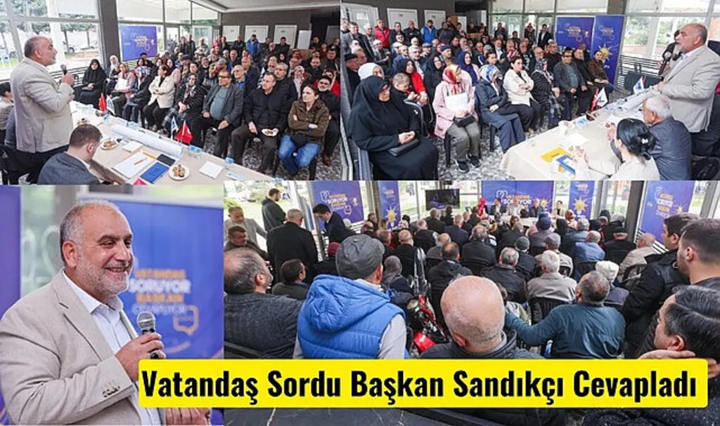 Canik'te Vatandaş Sordu Başkan Sandıkçı Cevapladı