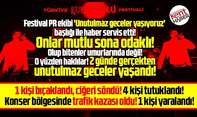 Kültür Yolu Festivali manşeti güzel olmuş Haydar abi!!!