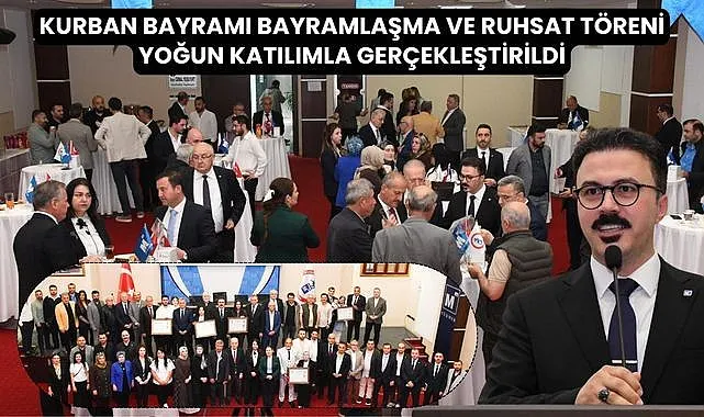 Samsun Mali Müşavirler Odası'nda bayramlaşma ve ruhsat töreni düzenlendi