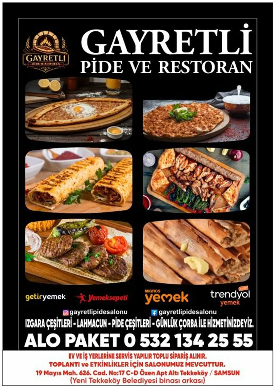 Tekkeköy’de pide nerede yenir