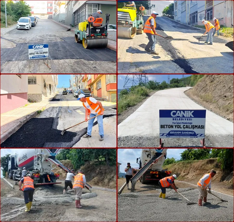 Canik Belediyesi'nden Ulaşım Seferberliği: Canik İçin Aşkla Çalışıyoruz