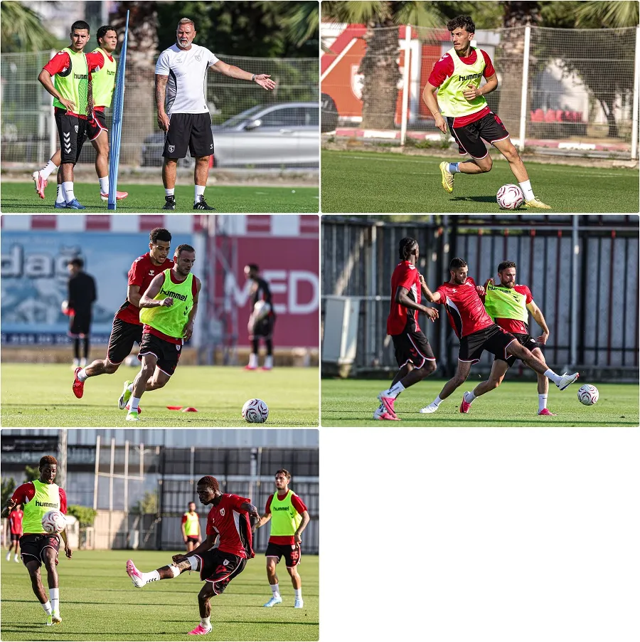 Samsunspor’da Yeni Sezon Hazırlıkları Sürüyor: Akşam İdmanında Yoğun Tempo