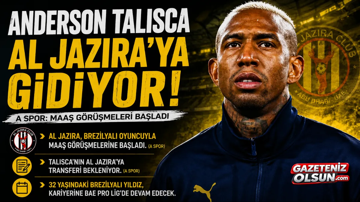 Anderson Talisca Al Jazira’ya Gidiyor! Maaş Görüşmeleri Başladı