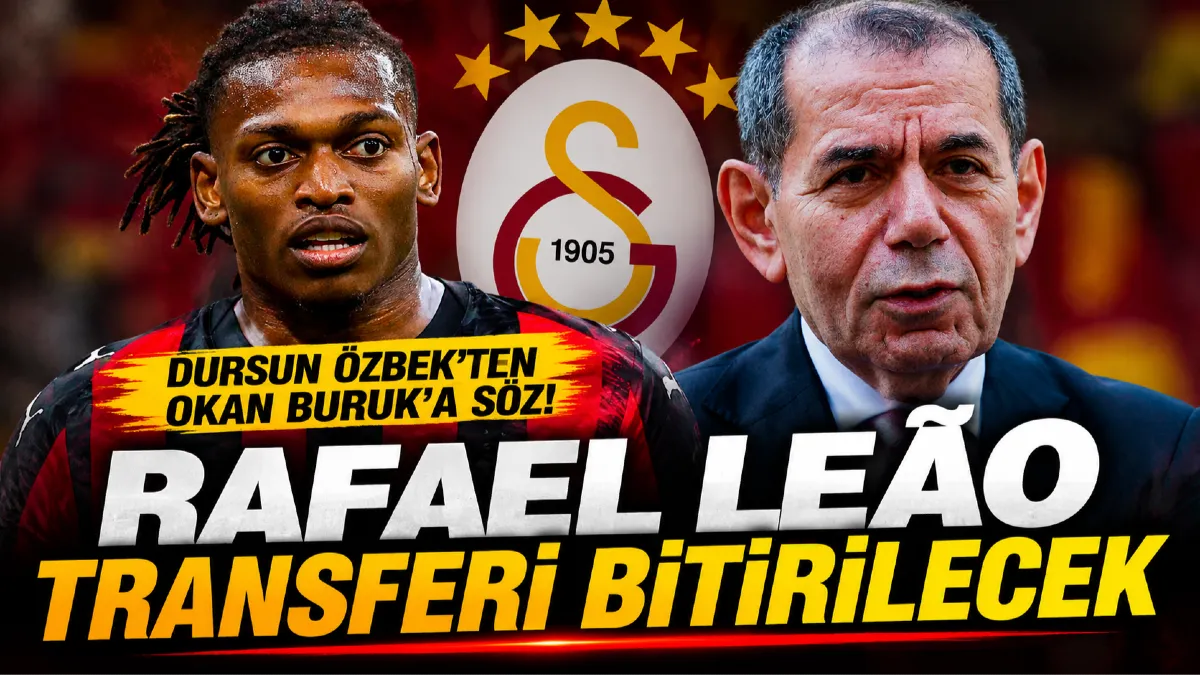Galatasaray’da Rafael Leão İçin Dikkat Çeken İddia! Dursun Özbek Söz Verdi