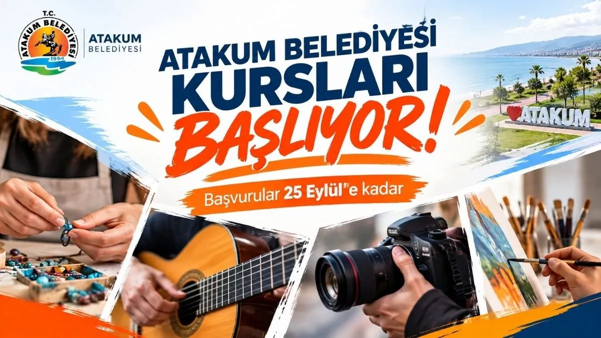 Atakum Belediyesi’nden Vatandaşlara Eğitim Fırsatı! Kurs Başvuruları Başladı