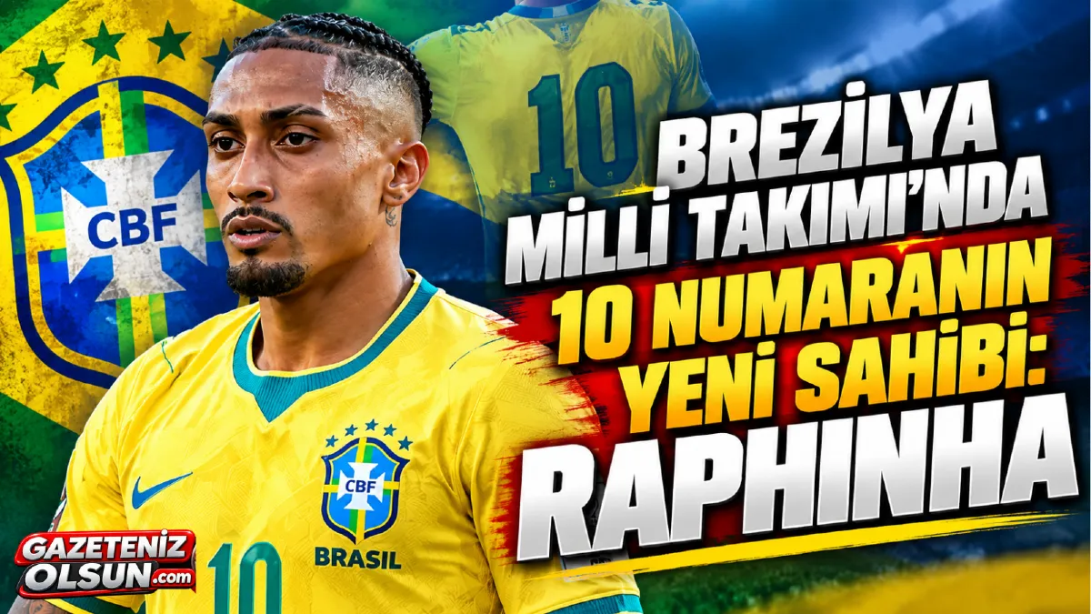 Brezilya Milli Takımı’nda 10 Numaranın Yeni Sahibi Belli Oldu! Raphinha Dönemi