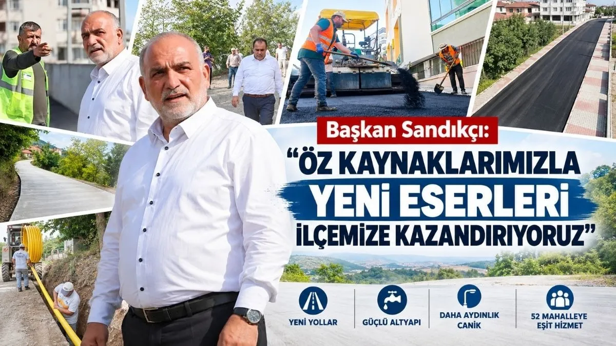 Canik Belediyesi Öz Kaynaklarıyla Yatırımlarını Sürdürüyor