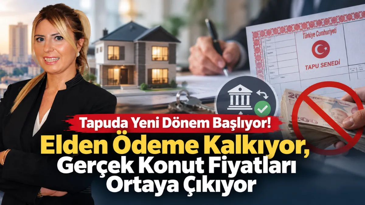 Ev Alıp Satacaklar Dikkat! Tapuda Ödeme Sistemi Değişiyor
