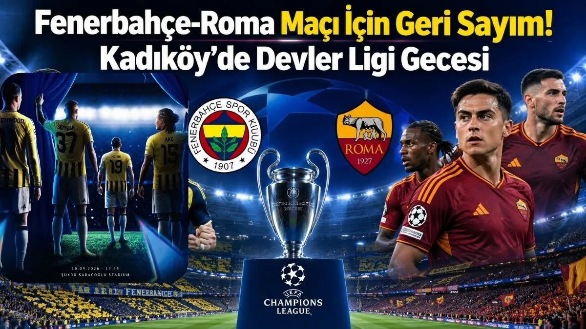 Fenerbahçe’nin Roma Karşısında Muhtemel 11’i Belli Oldu! İşte Kritik Maçın Detayları