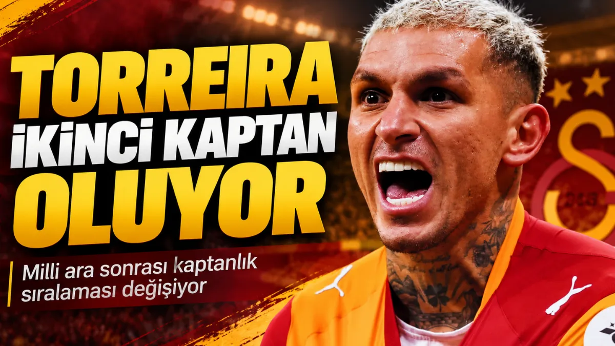 Galatasaray’da Kaptanlık Değişiyor: Lucas Torreira İkinci Kaptan Olacak