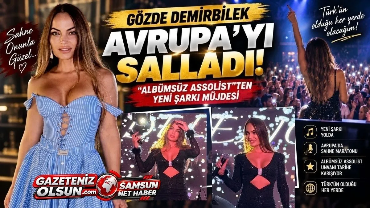 Gözde Demirbilek Kimdir, Kaç Yaşında, Nereli? Gözde Demirbilek Avrupa Turnesine Çıktı