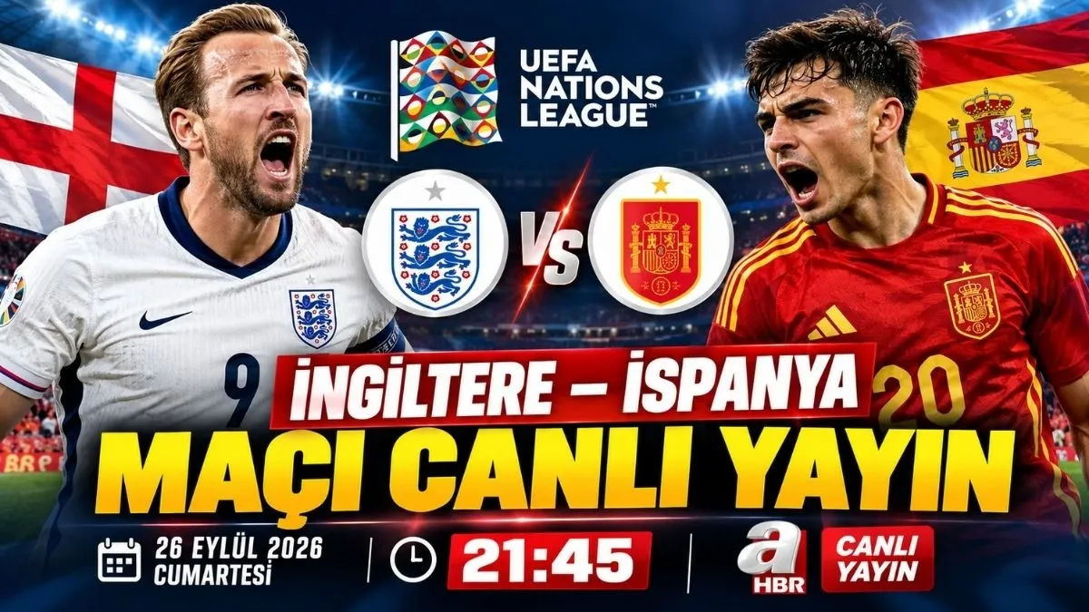 İngiltere İspanya Maçı Canlı İzle A Haber Muhtemel 11'ler ve İngiltere İspanya Canlı Yayın