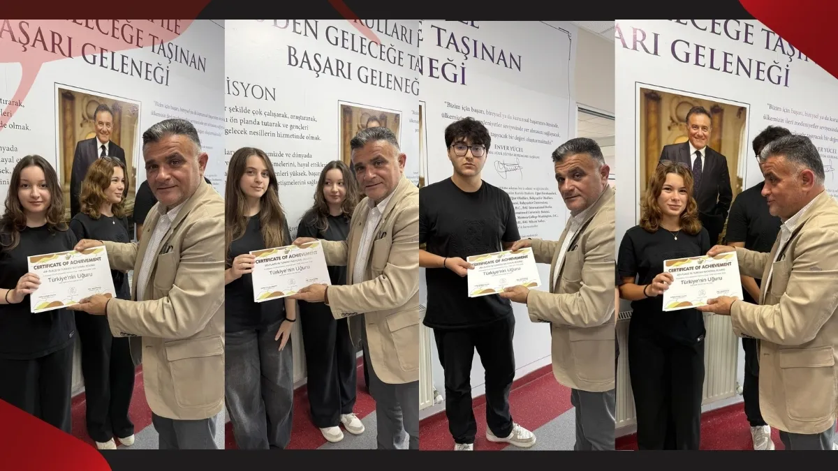 Canik Uğur Okulları Fen Lisesi'nden Uluslararası Başarı