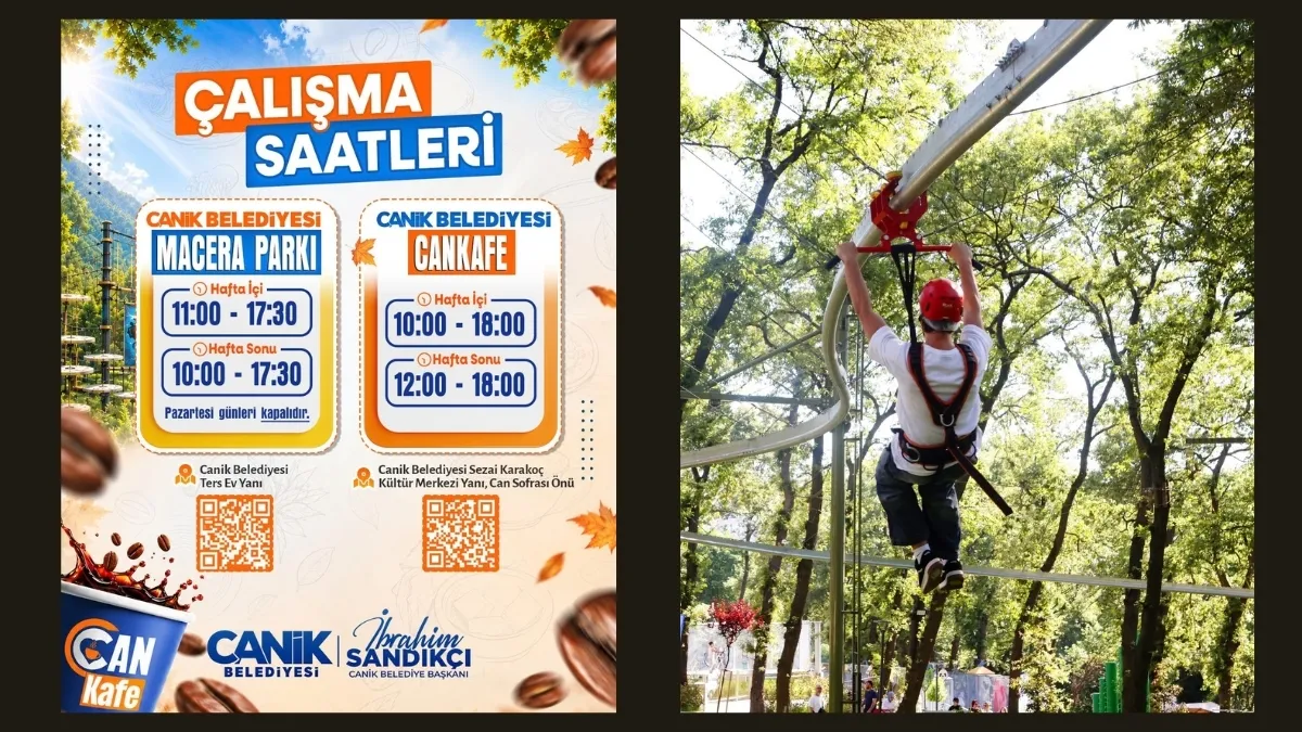 Canik Belediyesi Duyurdu: O Tesislerin Çalışma Saatleri Güncellendi