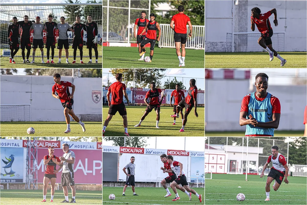 Samsunspor Çorum FK Maçı Hazırlıklarına Başladı