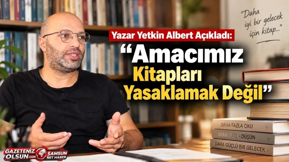 Yetkin Albert’ten Çocuklar İçin Güvenli Kitap Projesi