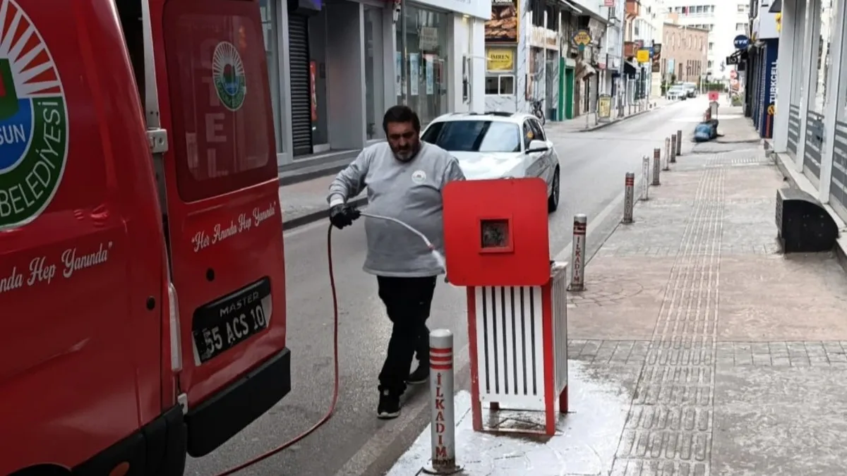 İlkadım’da Temizliğe Mobil Müdahale
