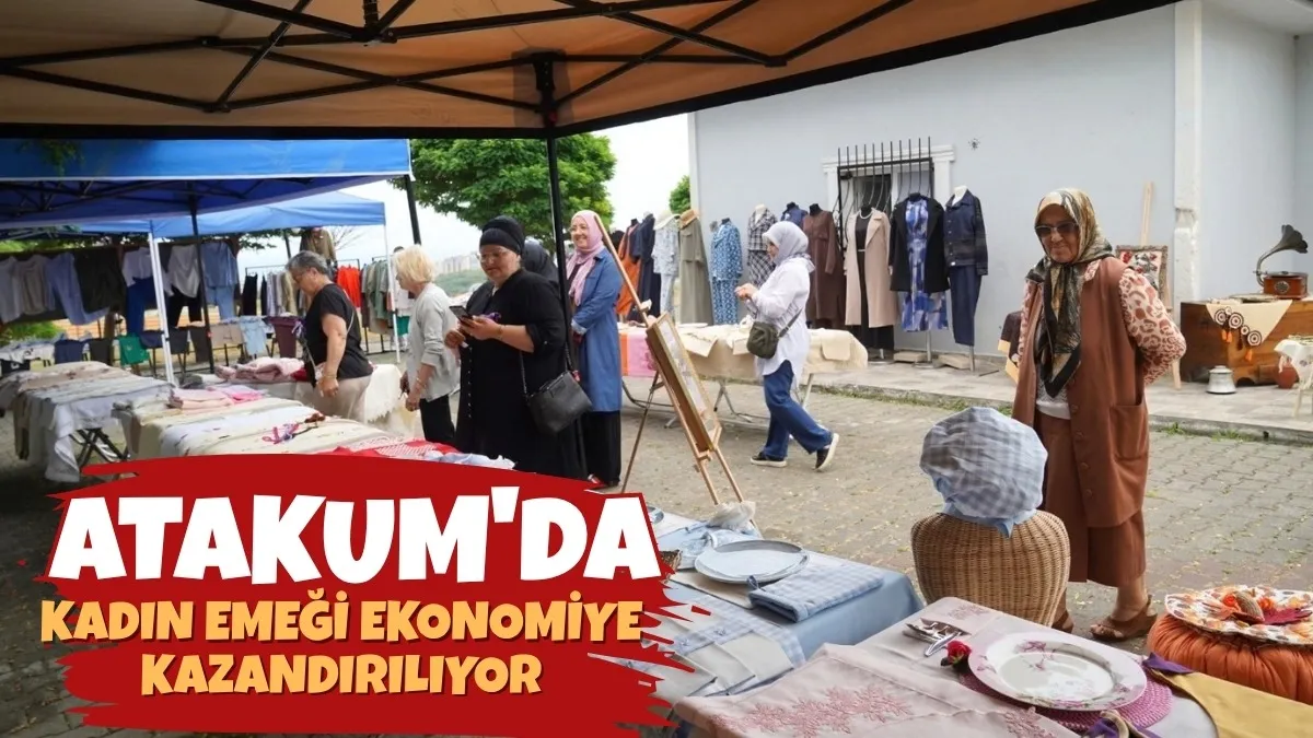 Atakum'da kadın emeği ekonomiye kazandırılıyor