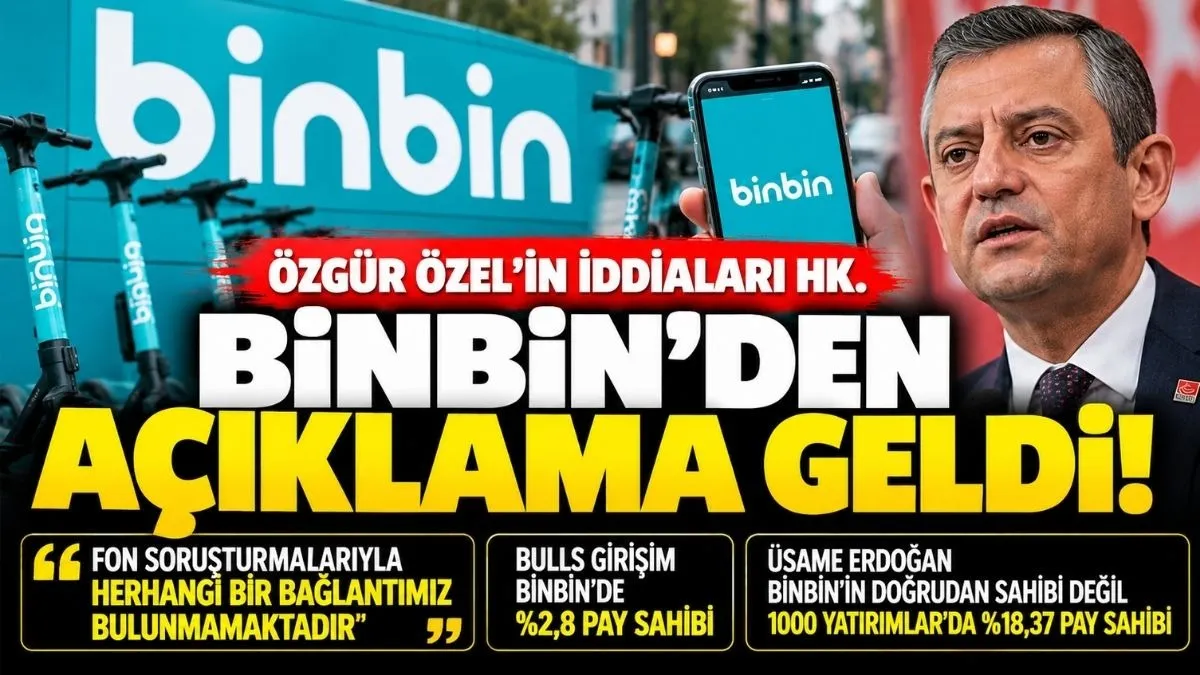 BinBin’den Fon Soruşturması Açıklaması: Herhangi Bir Bağlantımız Yok