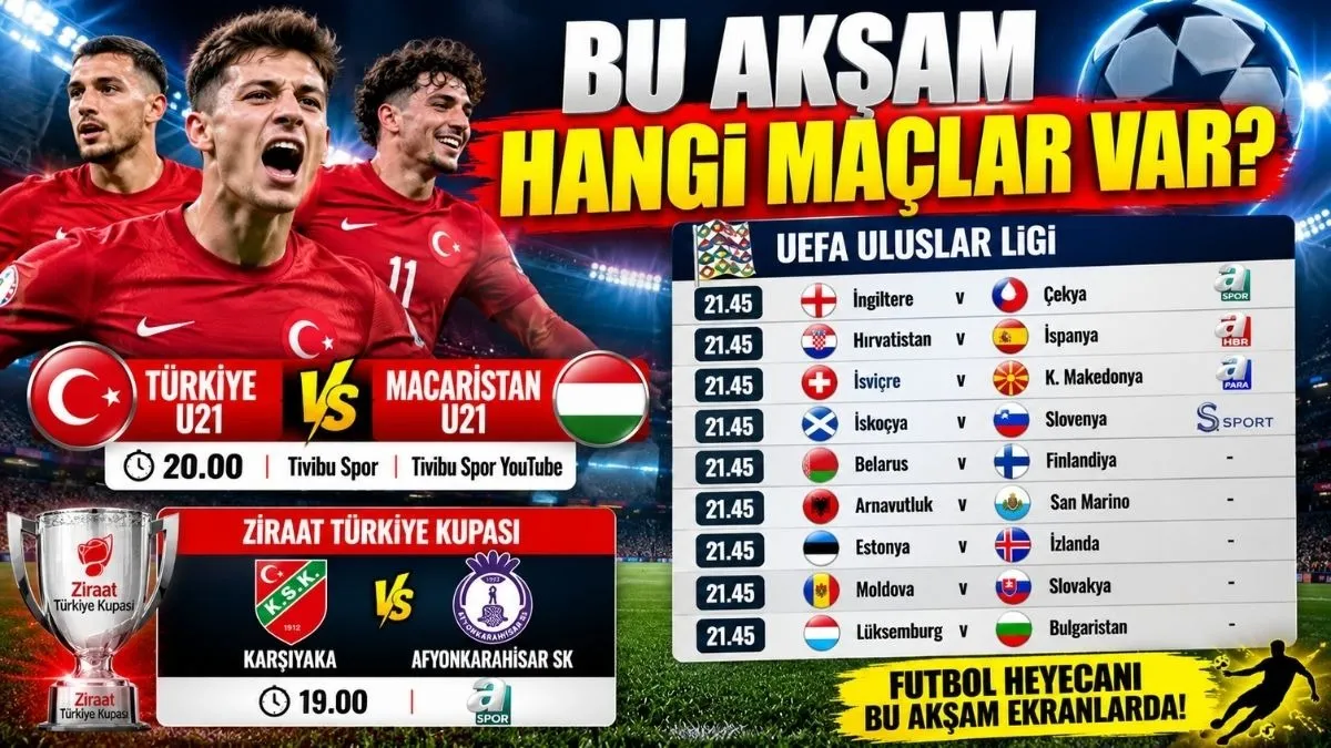 Bu Akşam Kimin Maçı Var, Hangi Kanalda? Bu Akşam Hangi Maçlar Var? 6 Ekim Maç Programı ve Kanallar