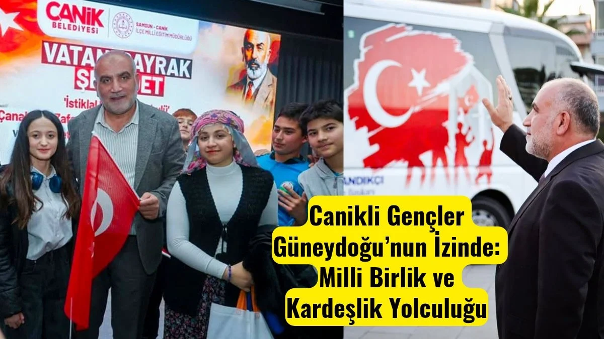 Canik Belediyesi Gençleri Doğu Anadolu ve Güneydoğu Anadolu Bölgelerine Gönderiyor