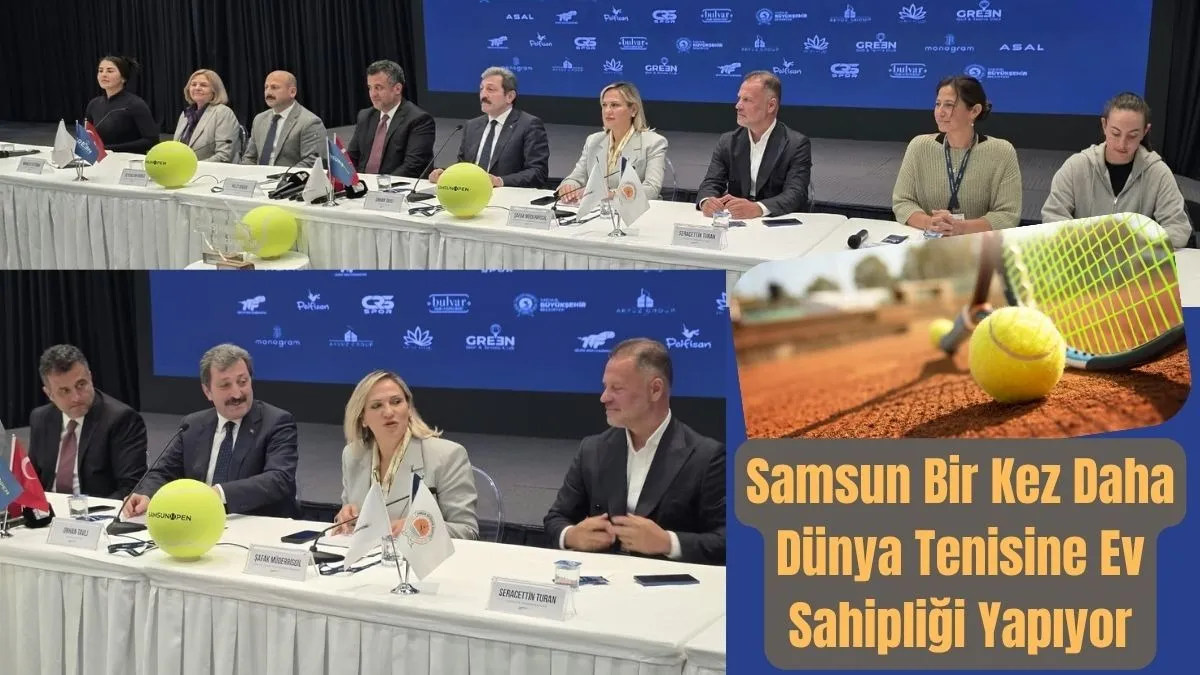 Dünya Tenisinin Yıldızları Samsun’da! Samsun Open WTA 125 Başlıyor!