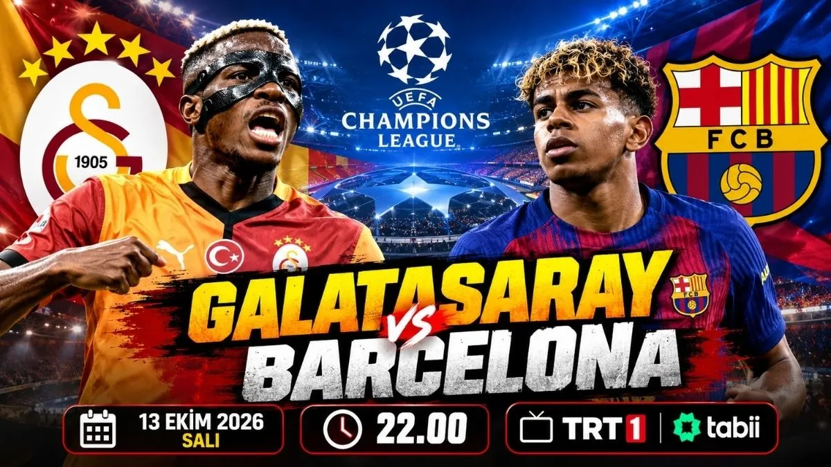 Galatasaray Barcelona Maçı Bu Akşam Saat Kaçta, Hangi Kanalda, muhtemel İlk 11’ler