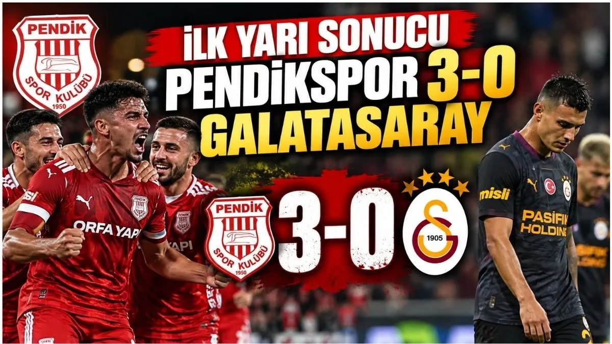 Galatasaray Pendikspor hazırlık maçı canlı yayın izle - Pendikspor Galatasaray'ı 3-0 yeniyor!