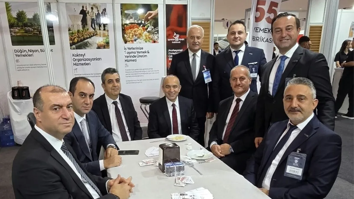 Samsun 55 Yemek Fabrikası’ndan Sağlık Zirvesi Fuarına Lezzetli Katkı