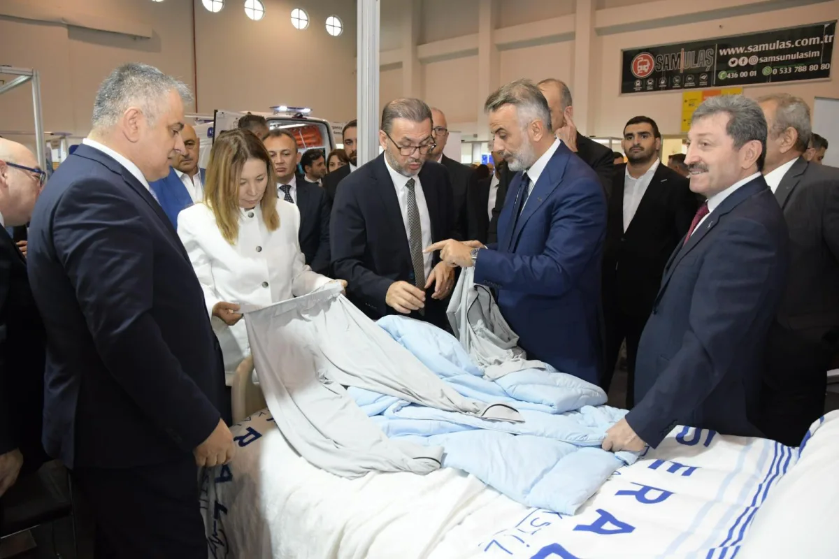 Seral Tekstil’in Honeycomb Yastıkları Samsun’daki Sağlık Fuarında Öne Çıktı