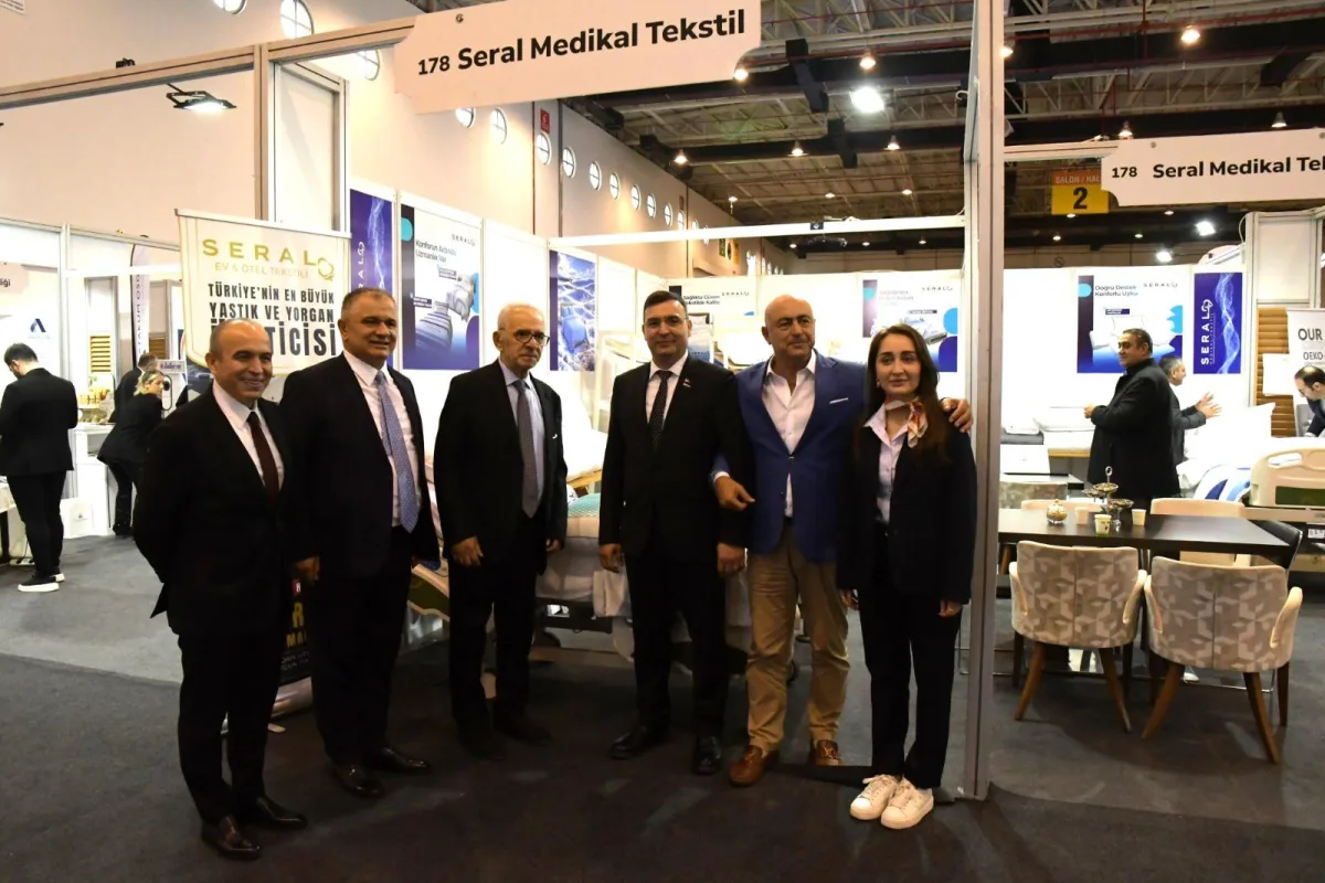 Seral Tekstil’in Honeycomb Yastıkları Samsun’daki Sağlık Fuarında Öne Çıktı
