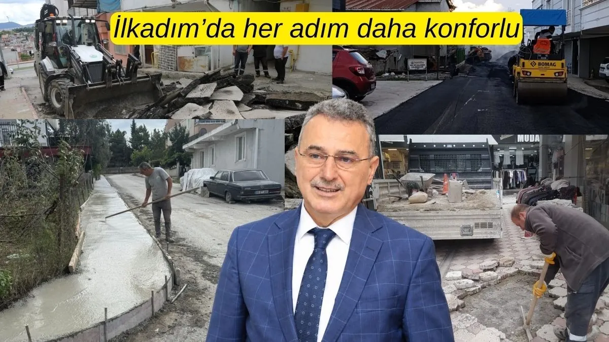 İlkadım Belediyesi'nden güvenli ulaşım, estetik görüntü