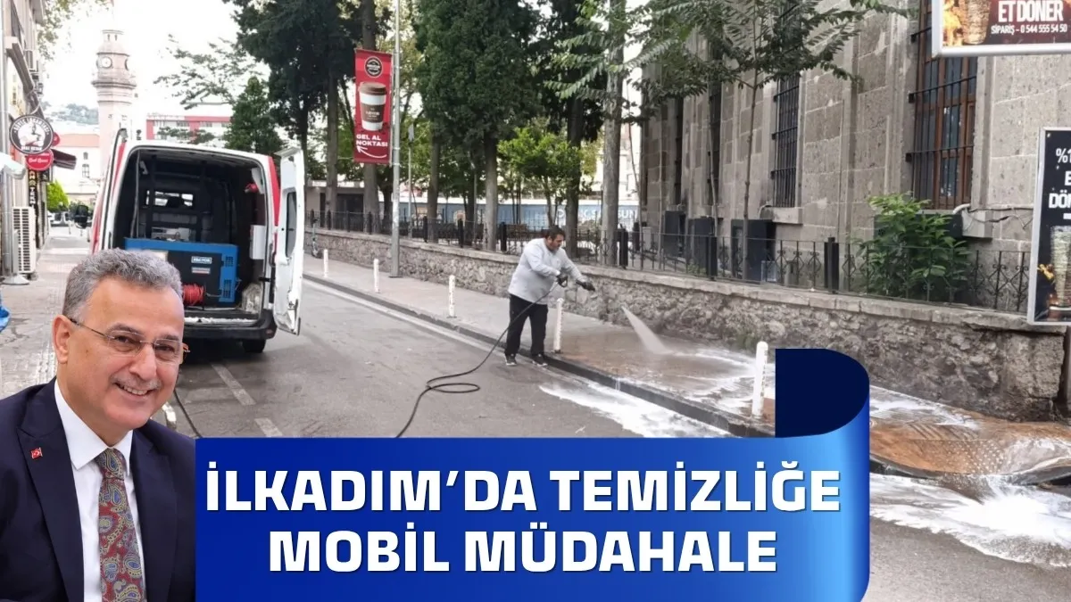 İlkadım’da Temizliğe Mobil Müdahale