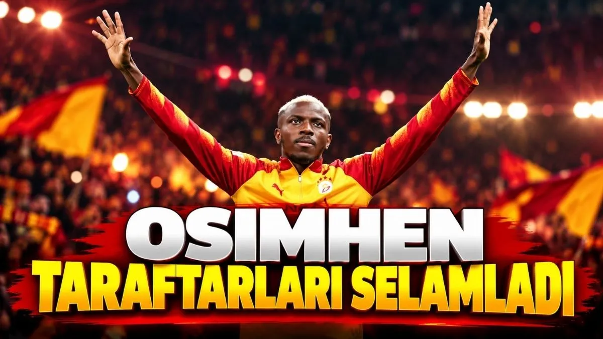 Osimhen Taraftarları Selamladı! Galatasaray Kasımpaşa maç öncesi canlı yayın Ertem Şener yorumluyor