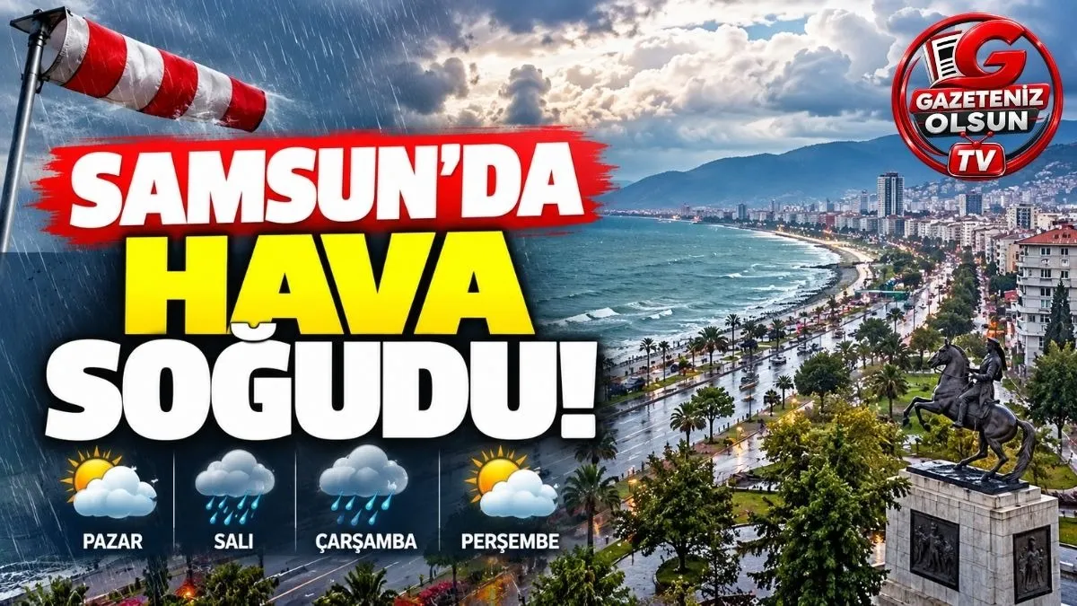 Samsun’da Bu Hafta Hava Nasıl Olacak? 4 Ekim Pazar Samsun Hava Durumu
