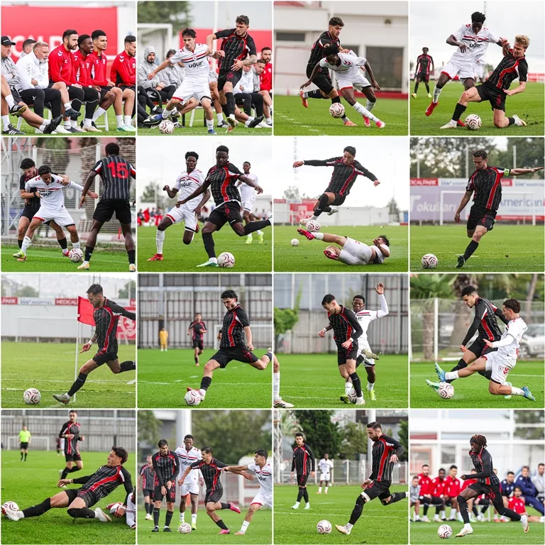 Samsunspor Trabzonspor maçının provasını U19 ile yaptı