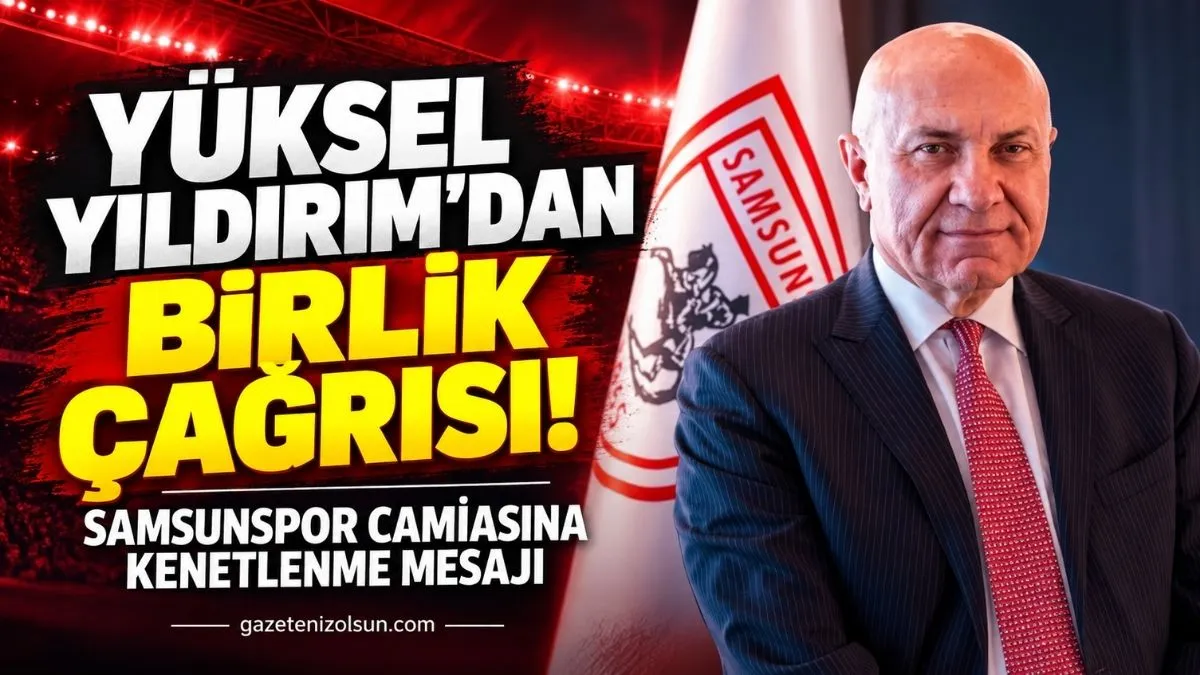 Samsunspor Başkanı Yıldırım’dan dikkat Çeken Tonguç Ali Anıl Açıklaması