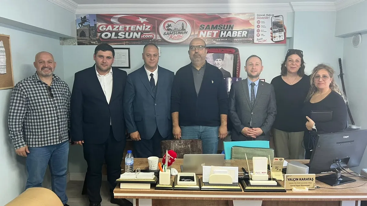 Tüm Sağlık İş Sendikası’ndan Samsun Net Haber Gazeteniz Olsun'a Ziyaret