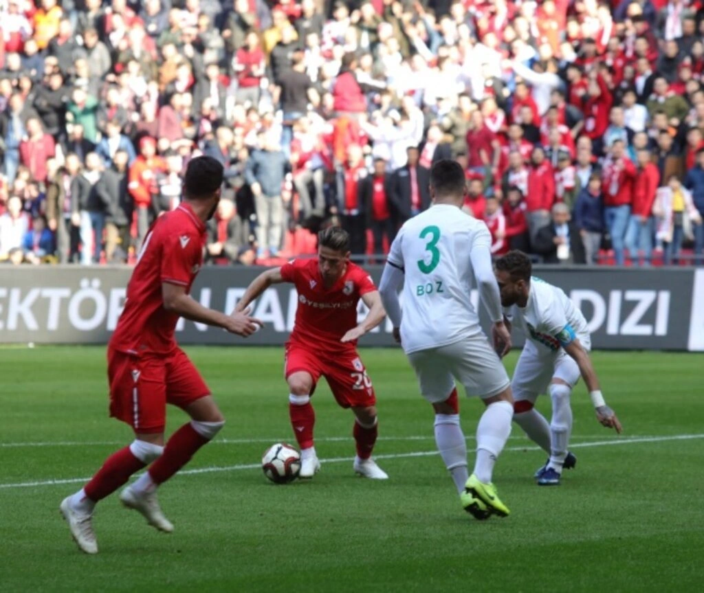 Yılport Samsunspor Amedspor Maçı İlk Yarıdan Görüntüler