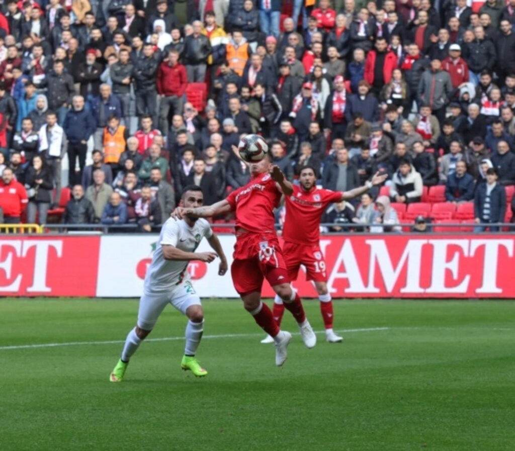 Yılport Samsunspor Amedspor Maçı İlk Yarıdan Görüntüler