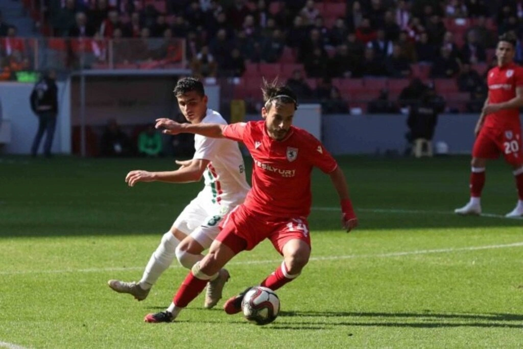 Yılport Samsunspor Amedspor Maçı İlk Yarıdan Görüntüler