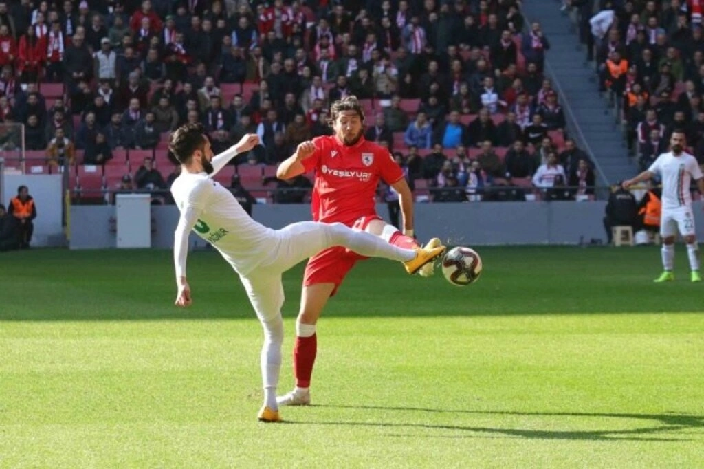 Yılport Samsunspor Amedspor Maçı İlk Yarıdan Görüntüler