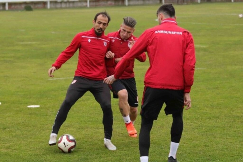Samsunspor Antrenmanından Görüntüler