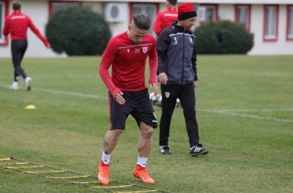Samsunspor Antrenmanından Görüntüler