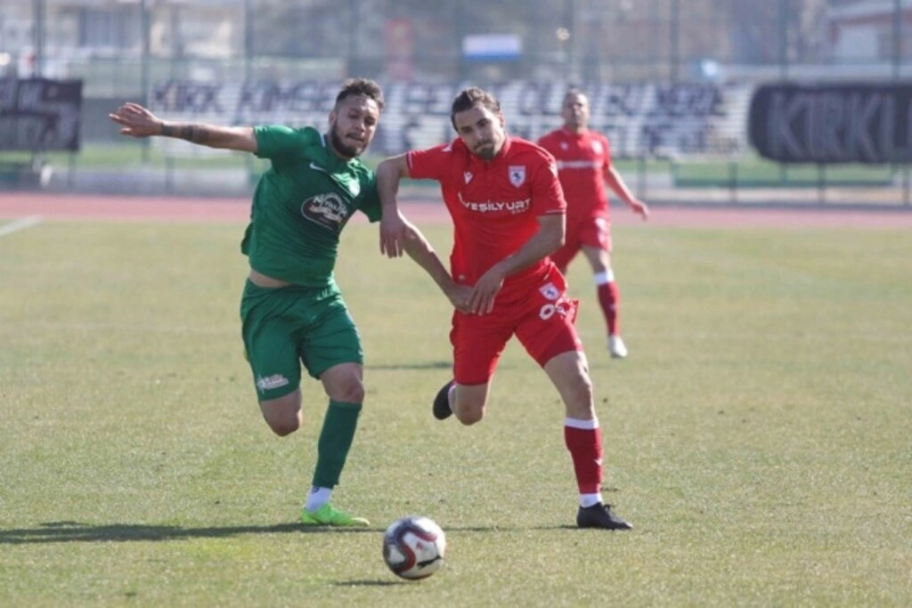 Kırklarelispor - Samsunspor maç fotoğrafları