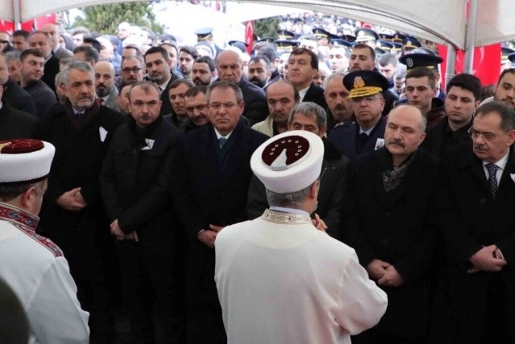 Başkan Yüksel Yıldırım şehidimizi son yolculuğuna uğurladı