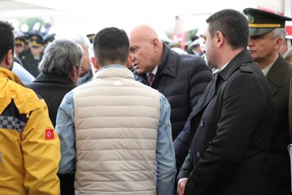 Başkan Yüksel Yıldırım şehidimizi son yolculuğuna uğurladı