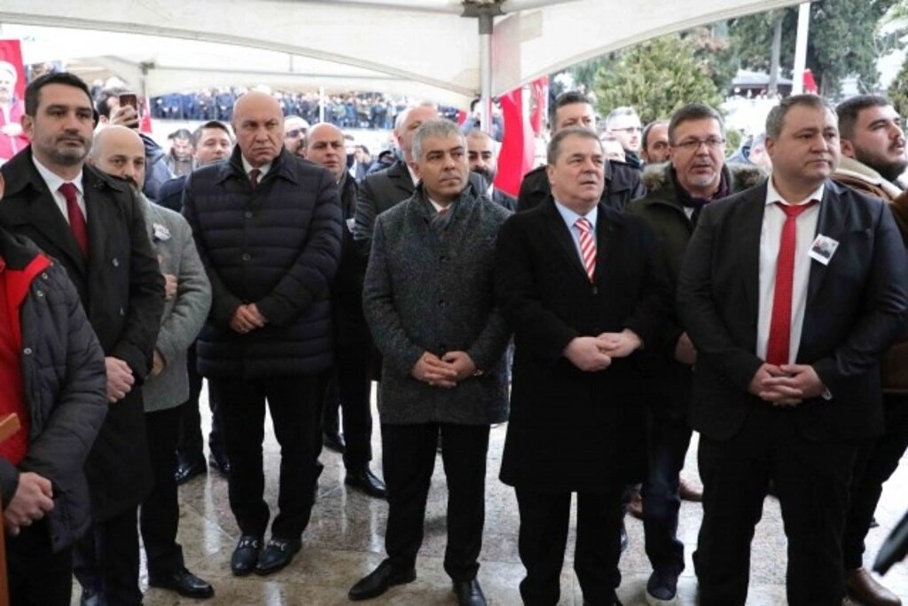 Başkan Yüksel Yıldırım şehidimizi son yolculuğuna uğurladı