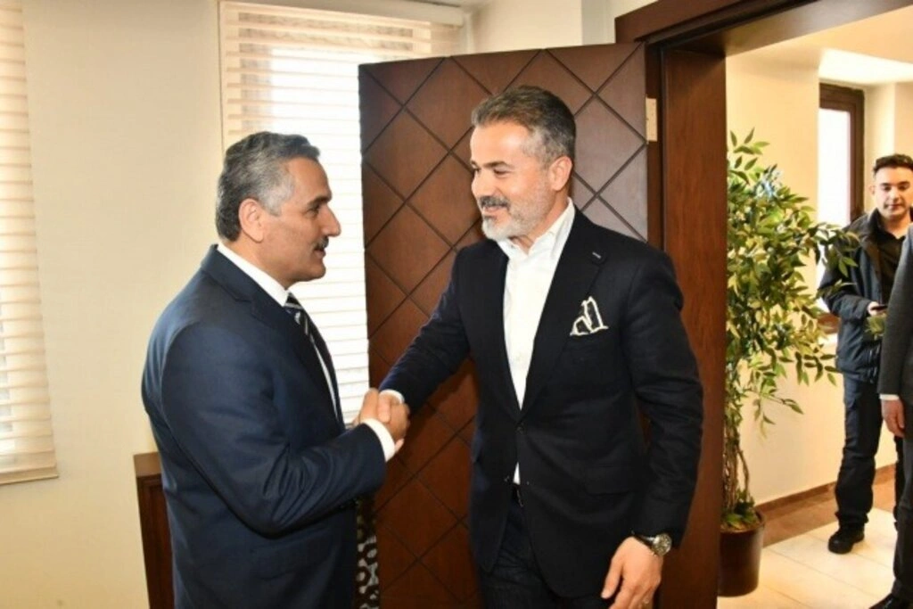 Suat Kılıç Vali Kaymak'ı ziyaret etti