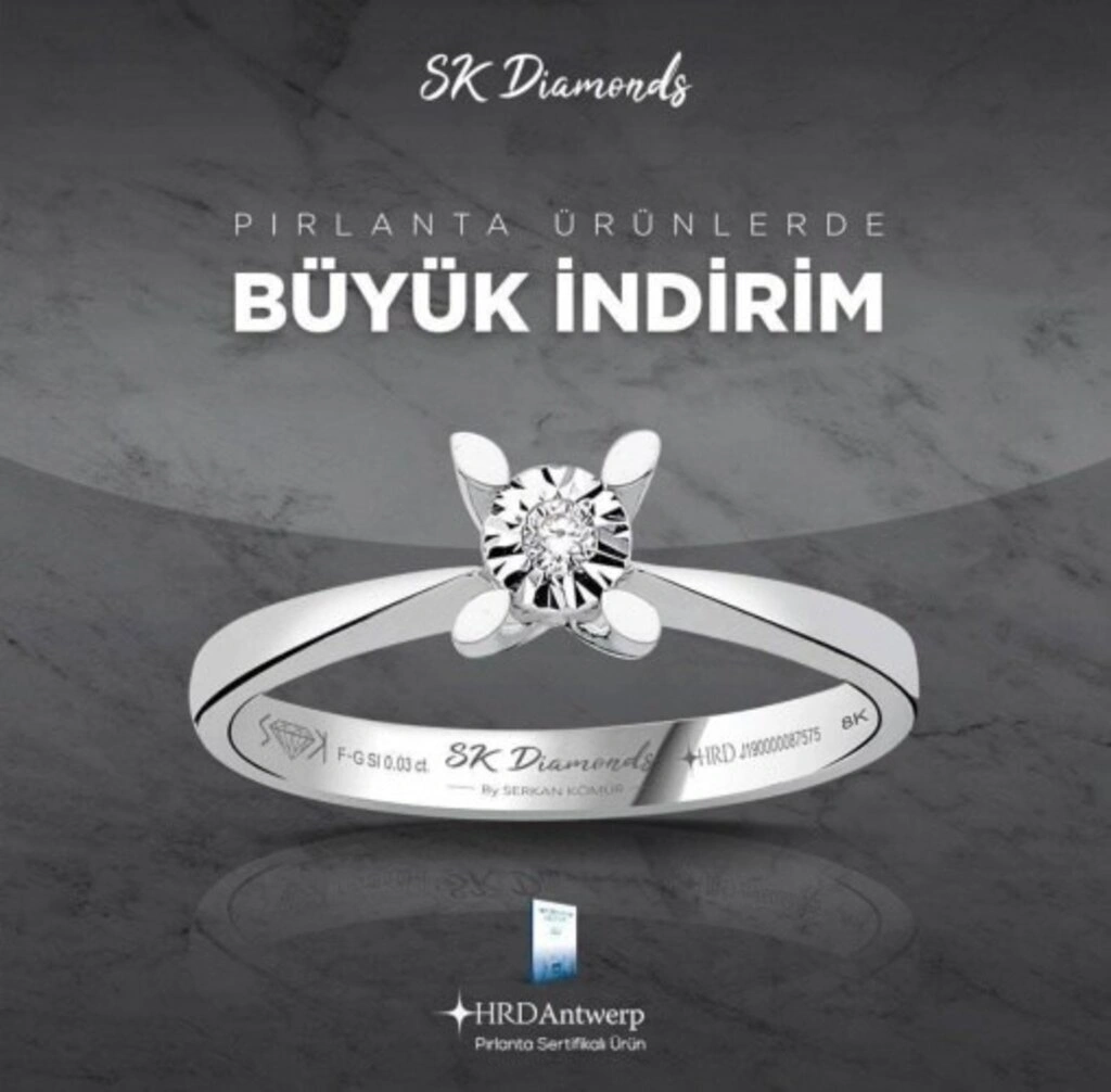 Pırlantada büyük indirim